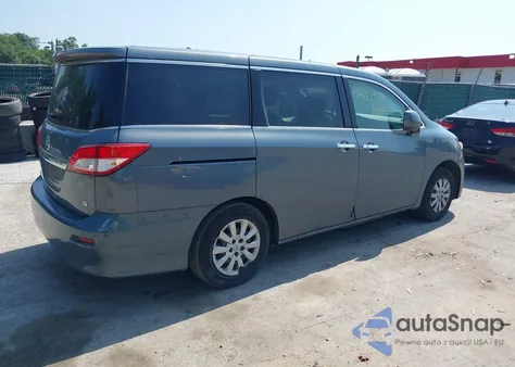 2012 Nissan Quest S из США, поврежденный, VIN JN8AE2KP7C9030807
